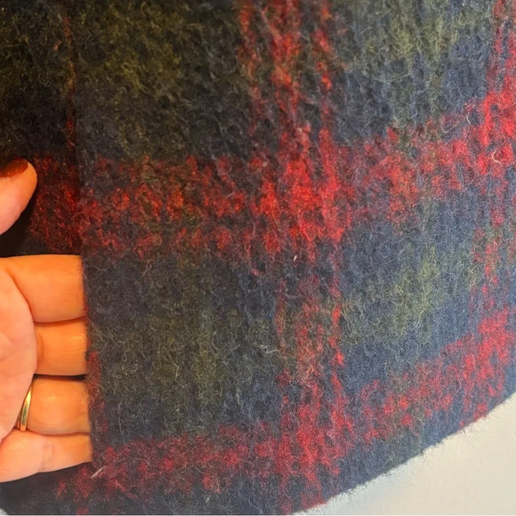 Talbots Plaid Open Front Blazer Jacket - Picture 4 of 9